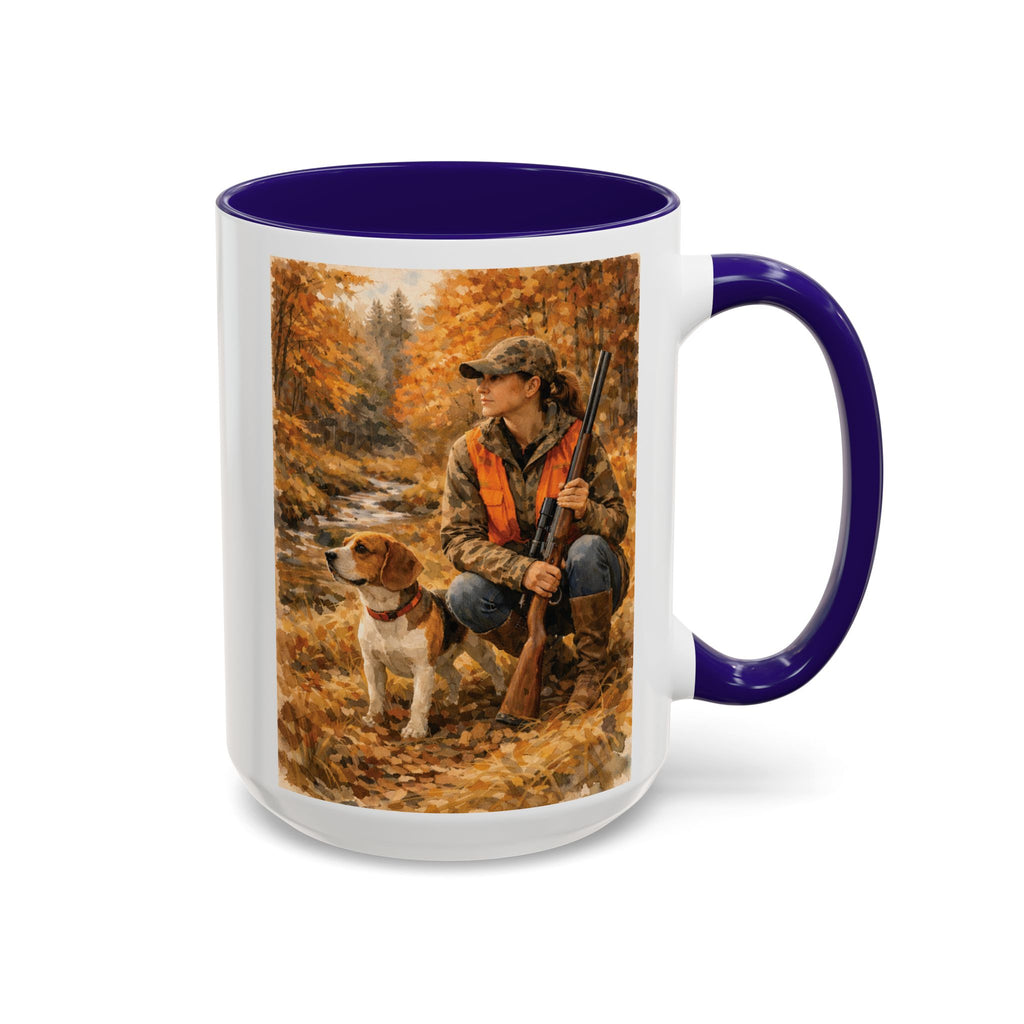 Autumn Hunt Mug – Hunter & Retriever Coffee Cup (11oz/15oz)