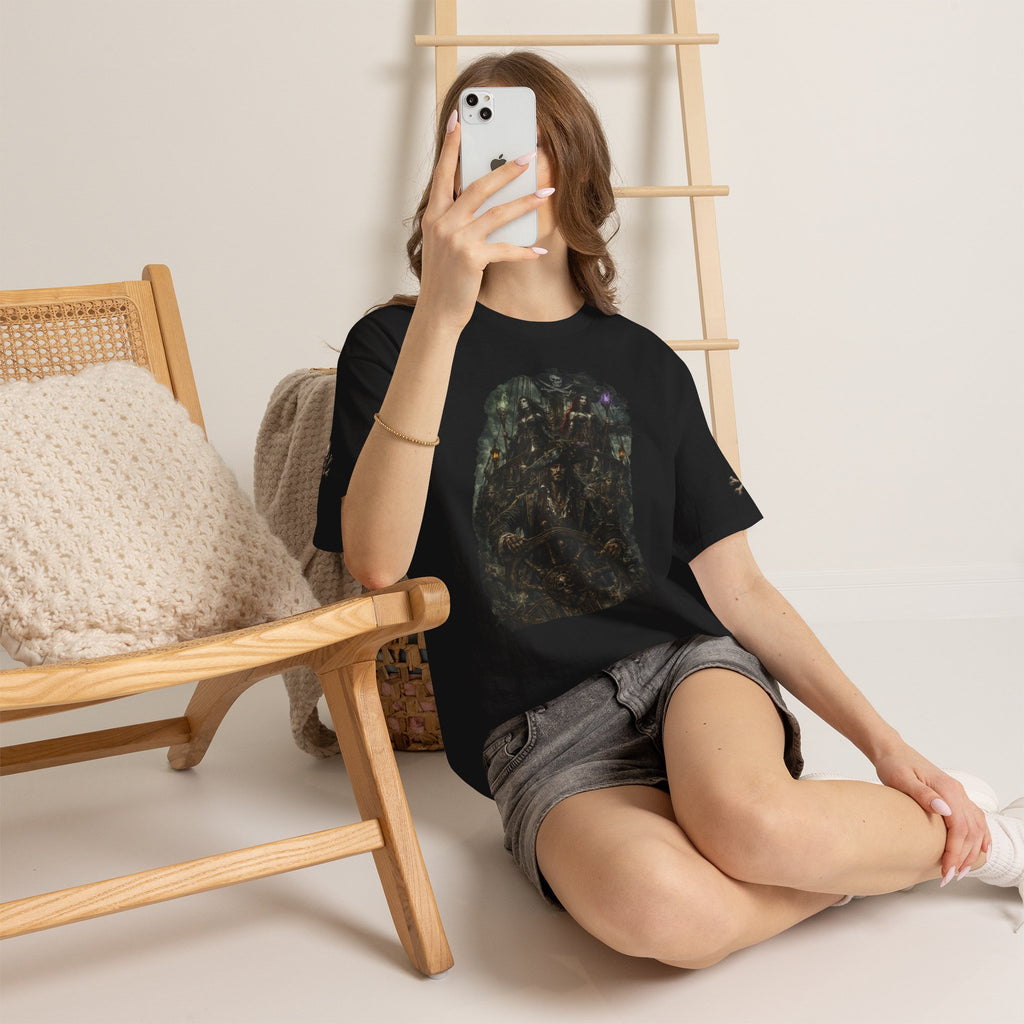 Premium Dark Pirate Mutineer T-Shirt — Dark Skull & Nautical Gothic Graphic Tee
