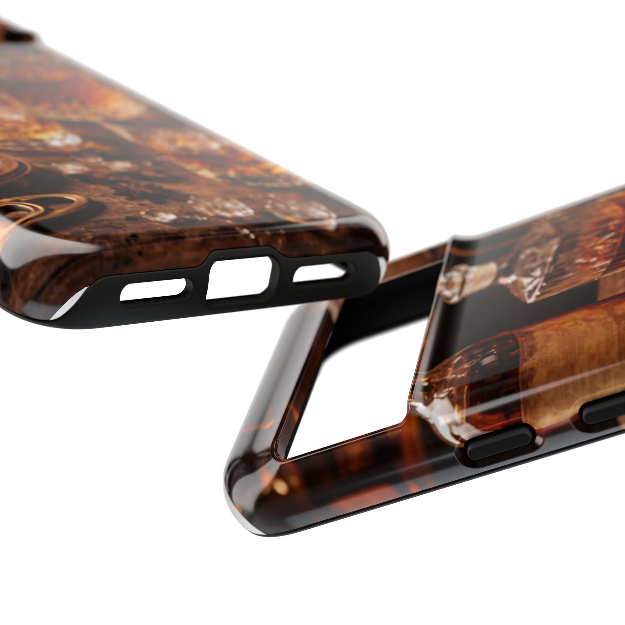 Whiskey Decanter Phone Case — Vintage Bar Spirits Protective Tough Case