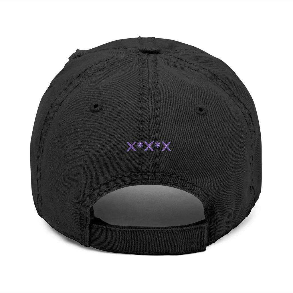 Chaotic Embroidered Distressed Dad Hat