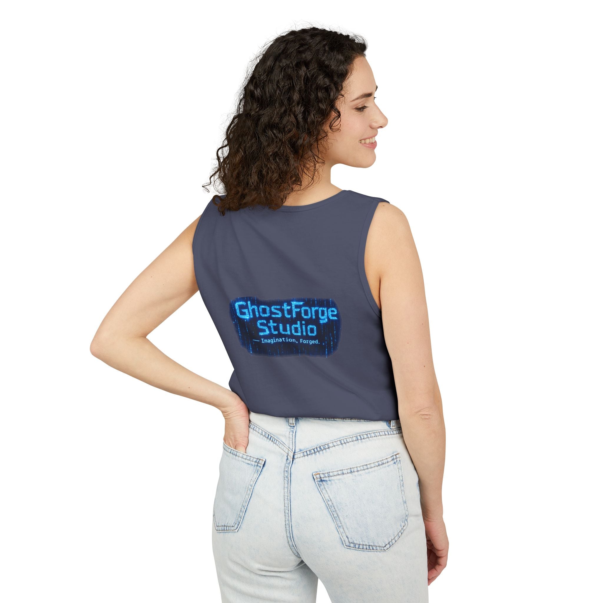 GhostForge Emblem Tank Top — Property of GFShop Logo Tank