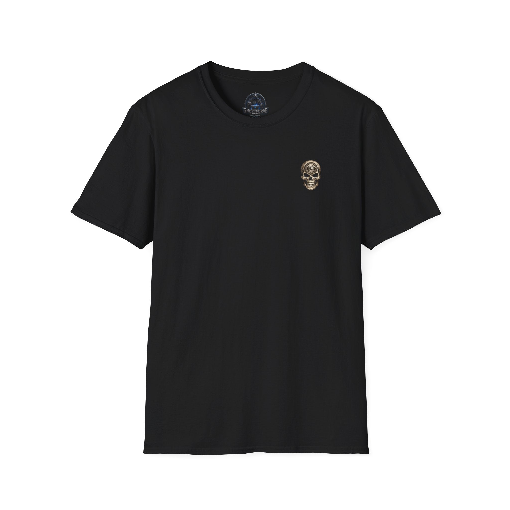 Premium NoFear Skull Vintage Skull T‑Shirt