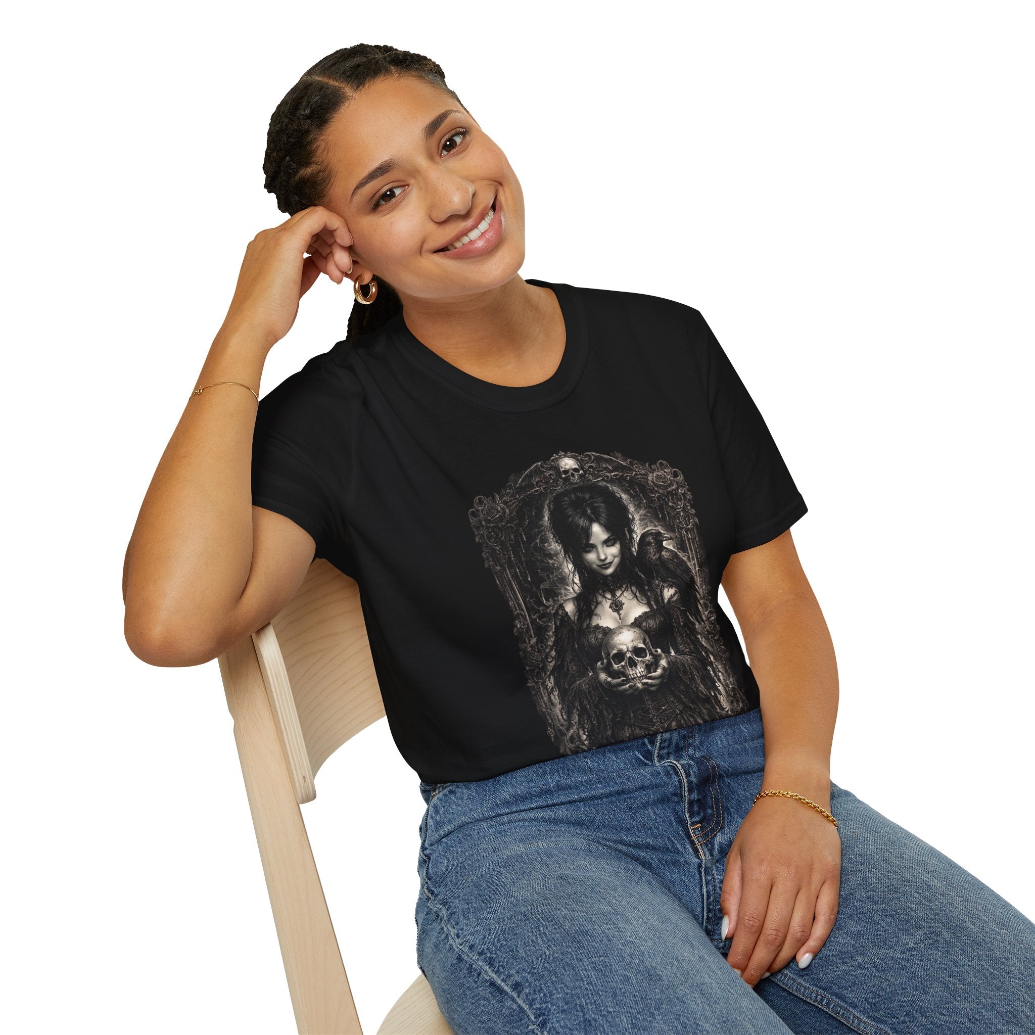 Gothic Sorceress T-Shirt Gothic Graphic Tee