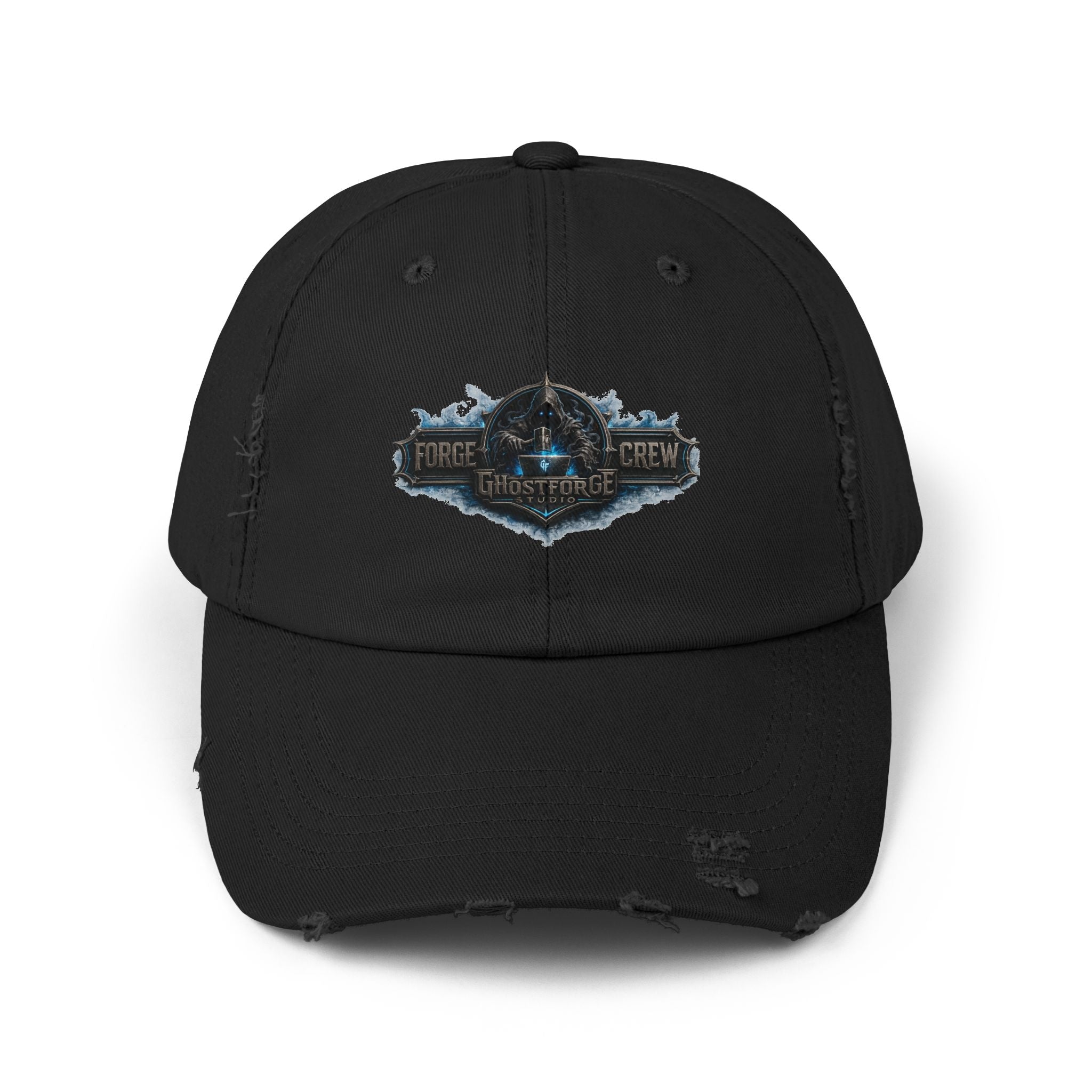 GhostForge Team Distressed Cap — Forge Crew Tactical Hat