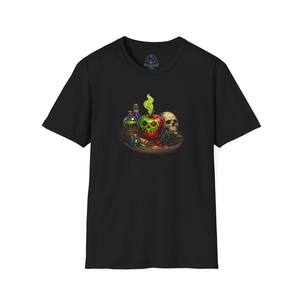 Poisoned Apple Skull T-Shirt — Witchy Potion Tee