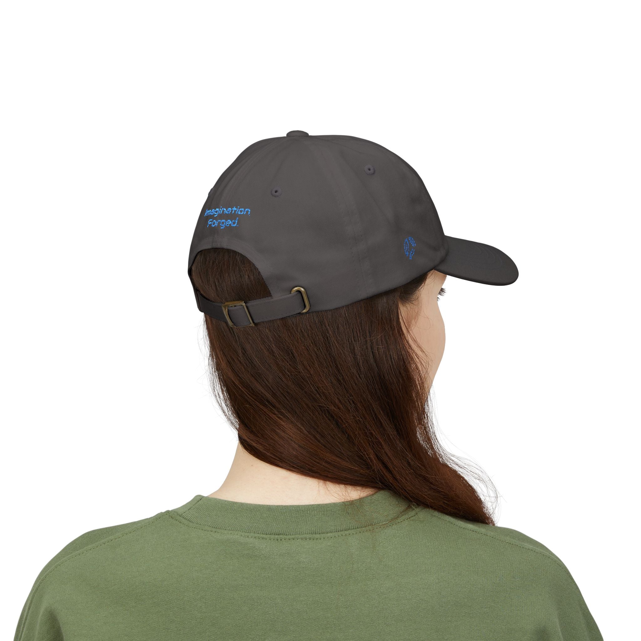 Ghostforge Studio Classic Dad Cap – Embroidered Electric Logo Baseball Hat