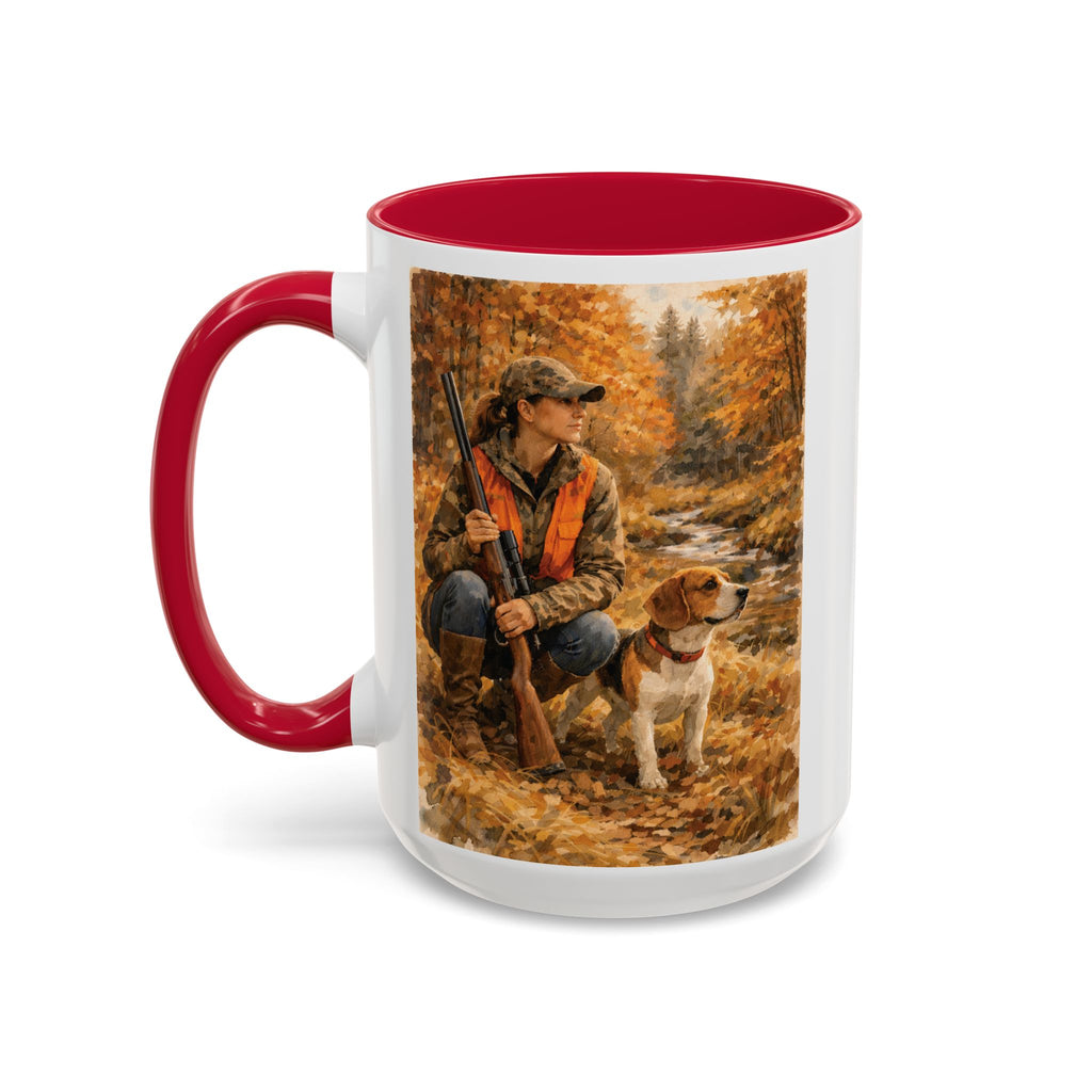 Autumn Hunt Mug – Hunter & Retriever Coffee Cup (11oz/15oz)