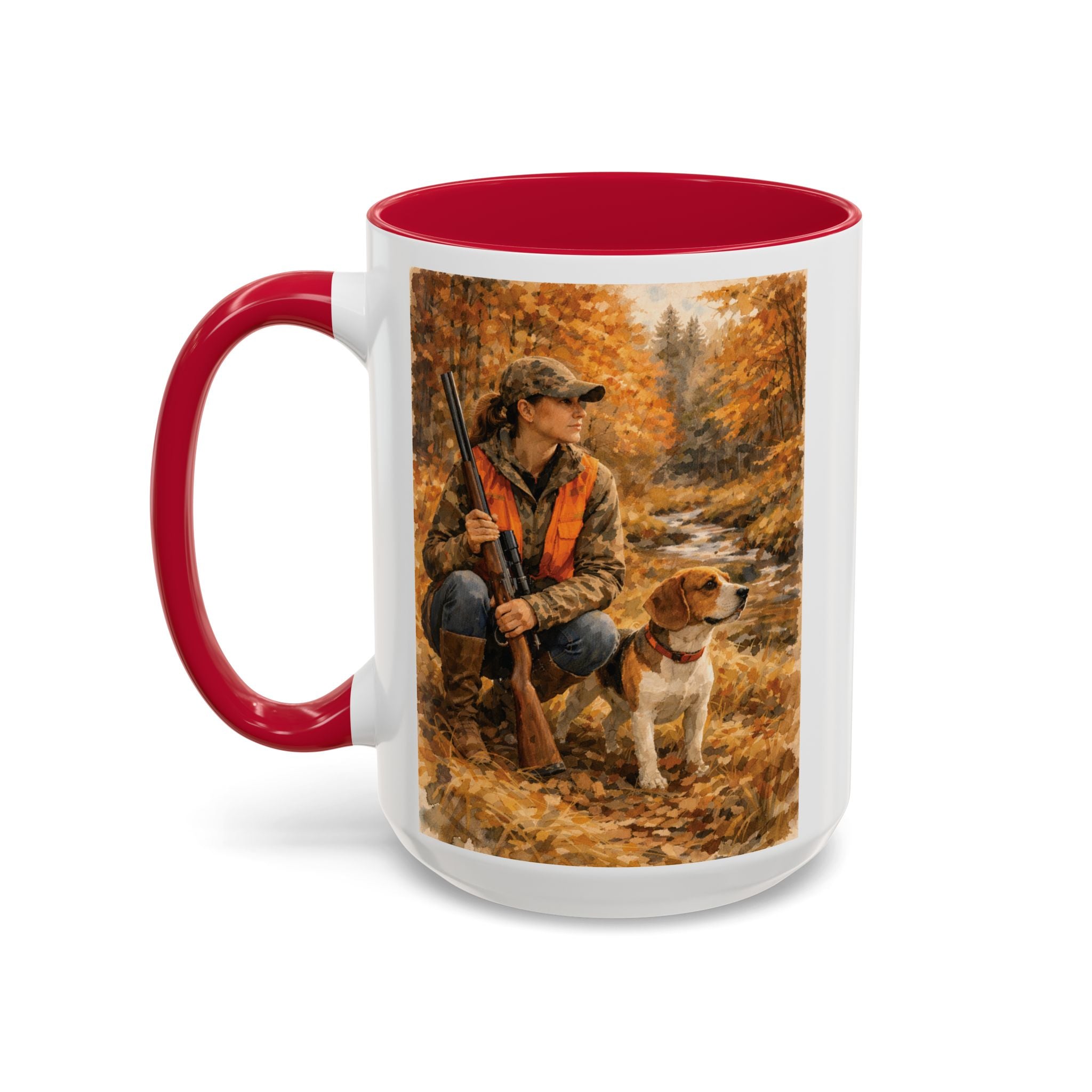 Autumn Hunt Mug – Hunter & Retriever Coffee Cup (11oz/15oz)