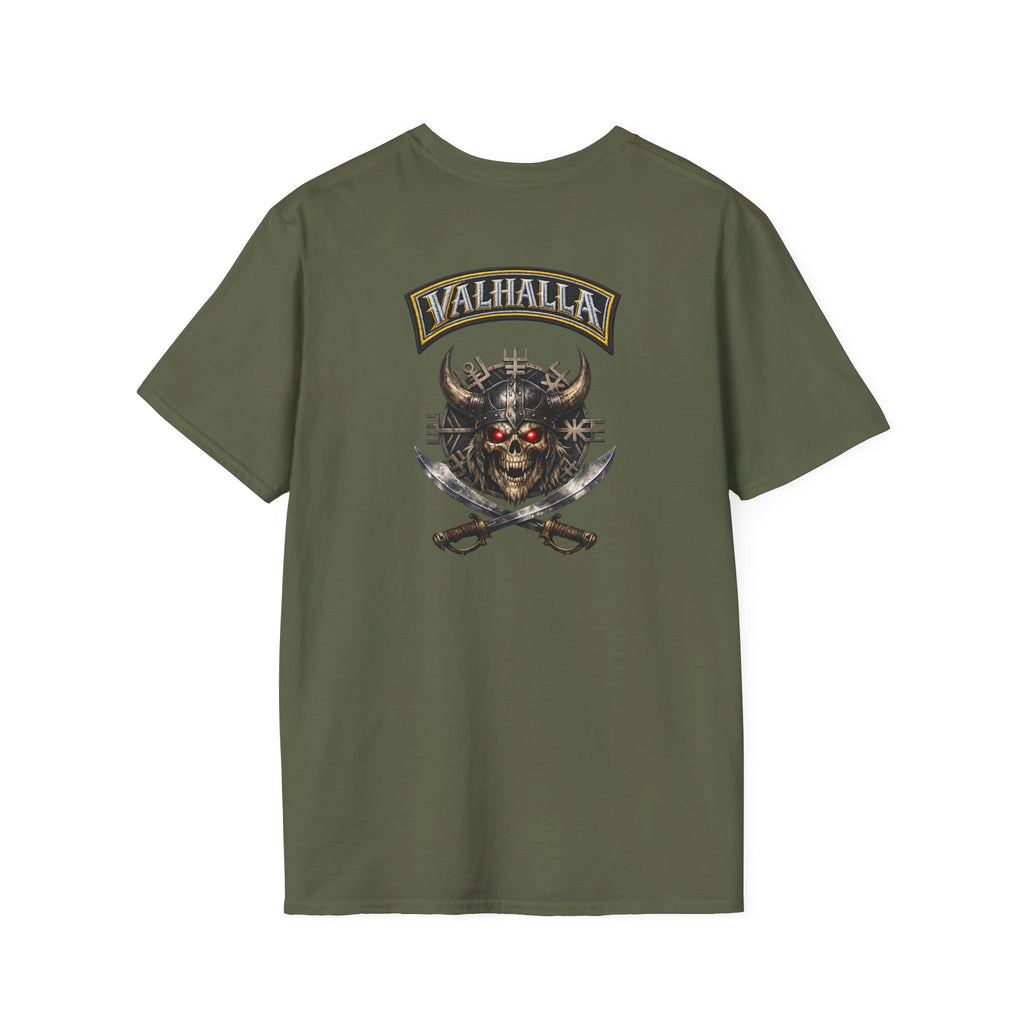 Viking Valhalla Compass T‑Shirt — Graphic Tee