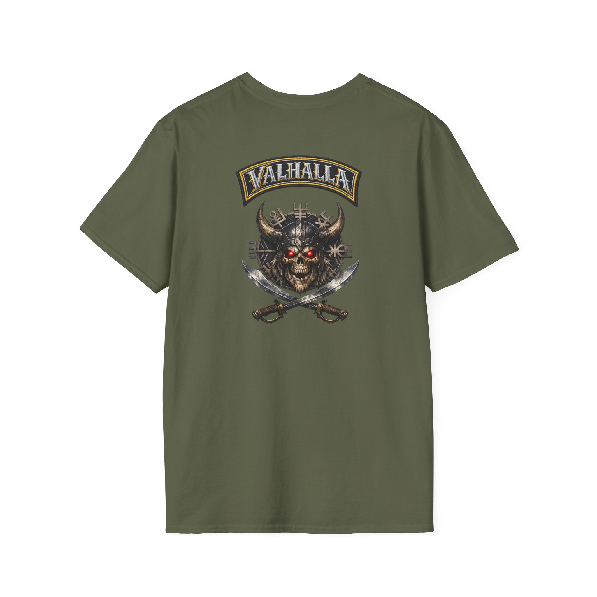 Viking Valhalla Compass T‑Shirt — Graphic Tee
