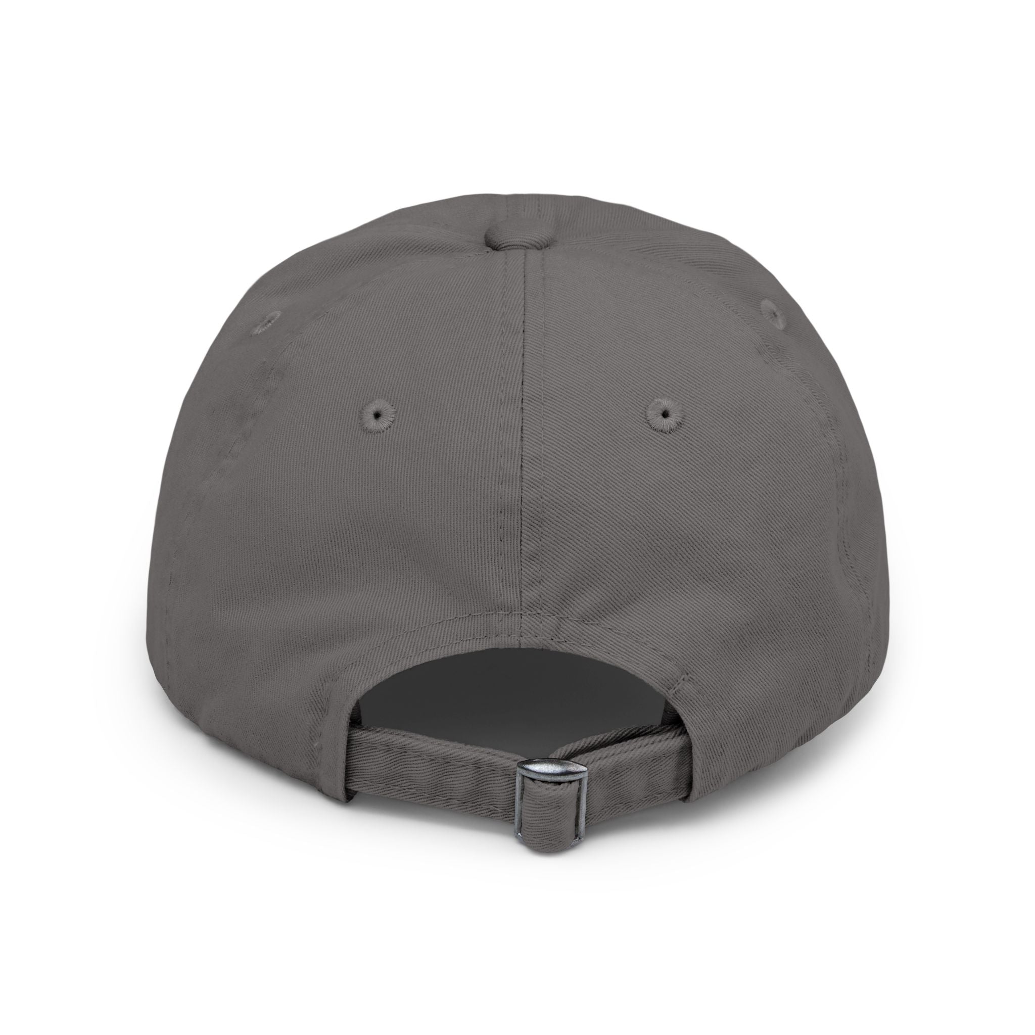 Distressed Baseball Cap — Celtic Tree of Life Faux-Embroidered Adjustable Hat