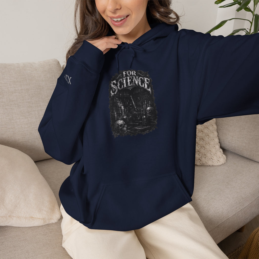 For Science Hoodie — Vintage ' FOR SCIENCE' Pullover