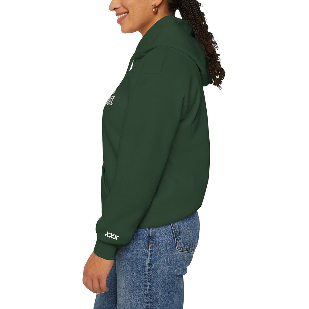 Avoids Authority Hoodie — Rebellious Embroidered Pullover