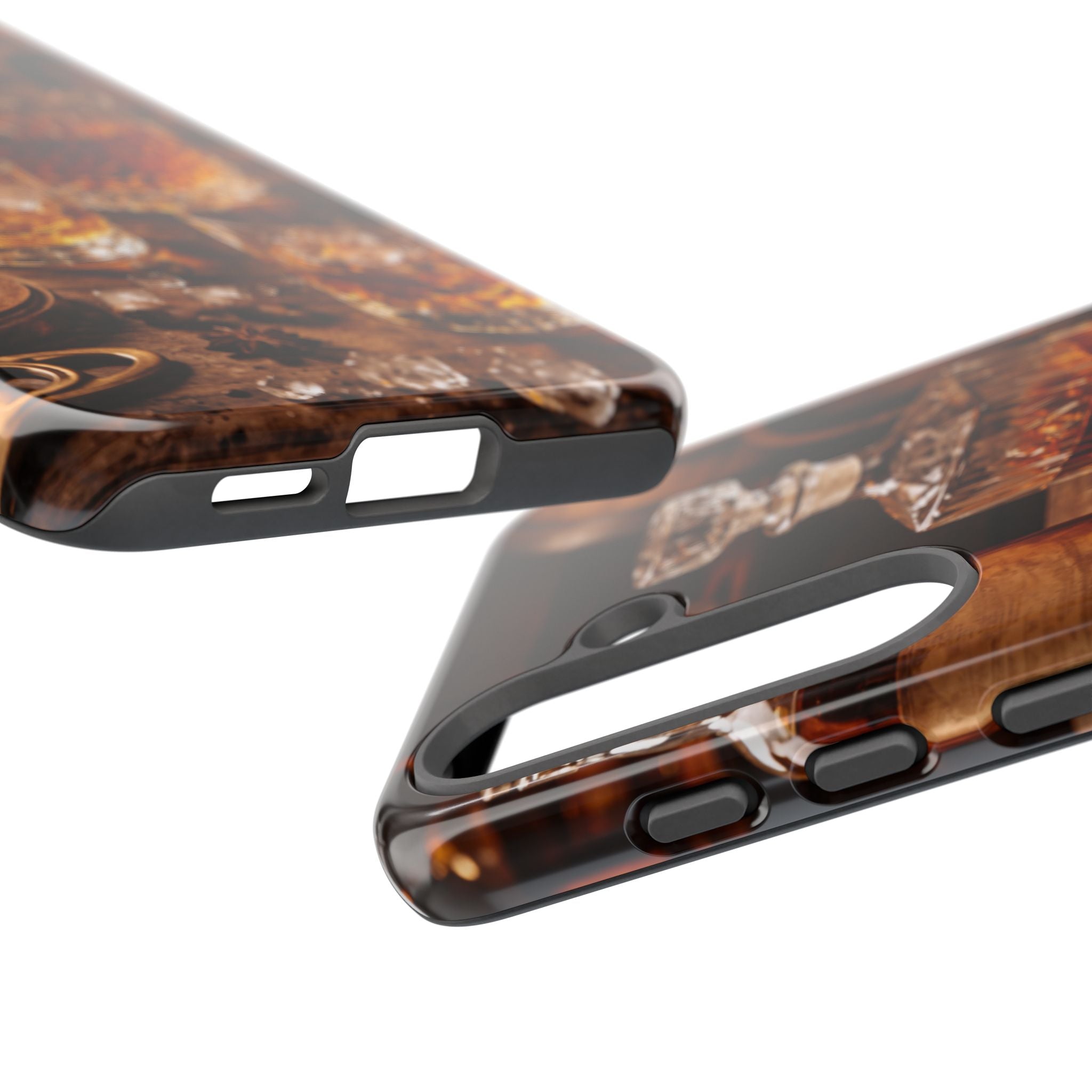 Whiskey Decanter Phone Case — Vintage Bar Spirits Protective Tough Case