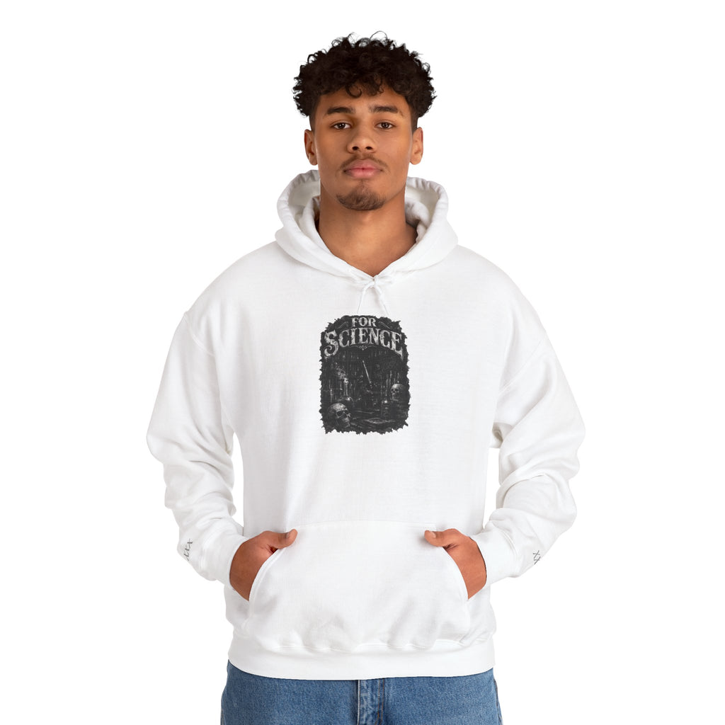 For Science Hoodie — Vintage ' FOR SCIENCE' Pullover