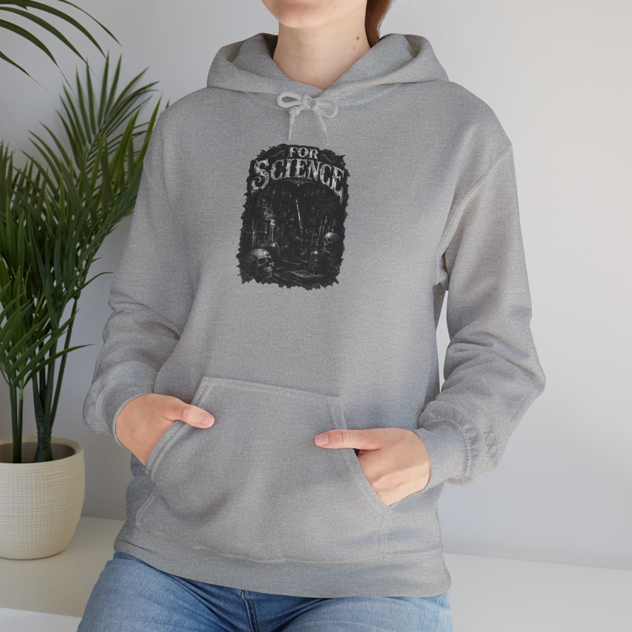 For Science Hoodie — Vintage ' FOR SCIENCE' Pullover