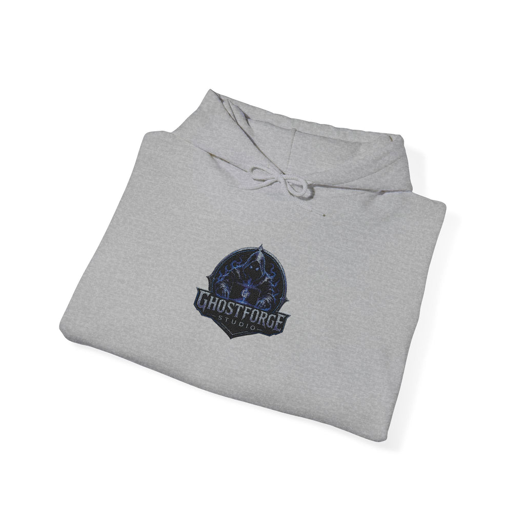 GhostForge Logo Hoodie — Graphic Wraith Hooded Sweatshirt