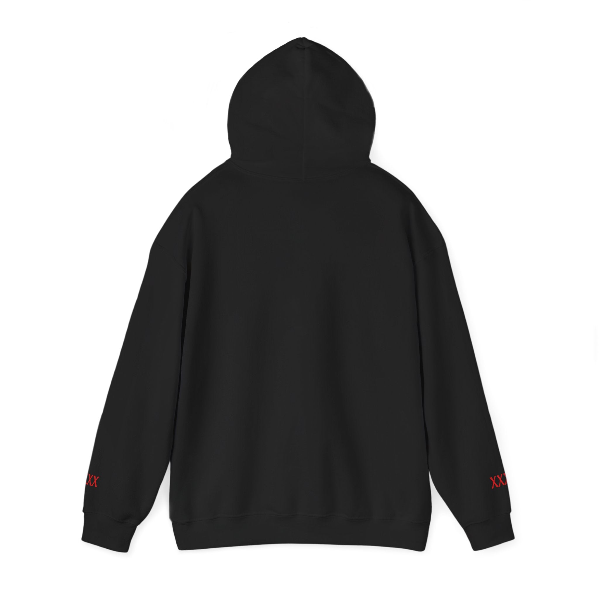 Amor Fati Flaming Heart Hoodie — Tattoo-Style Motivational Pullover