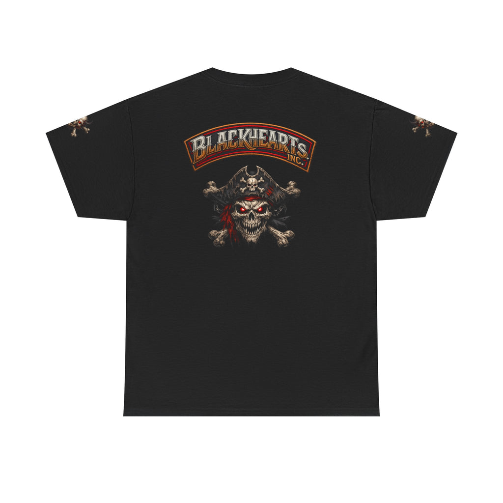 Premium Pirate Tee — Blackhearts Inc. Ghost Ship Graphic T‑Shirt