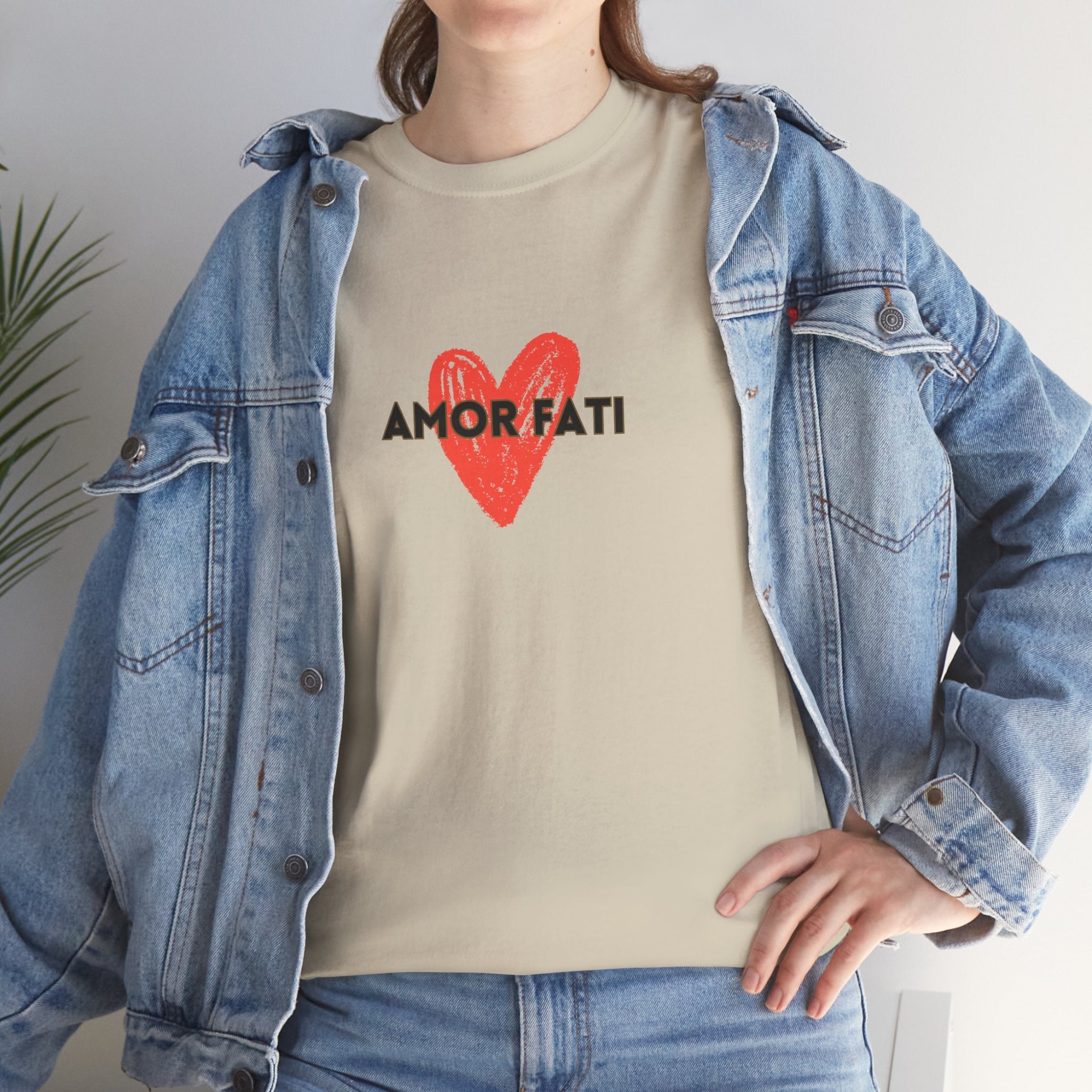 Amor Fati Unisex T-Shirt, Heavy Cotton Tee