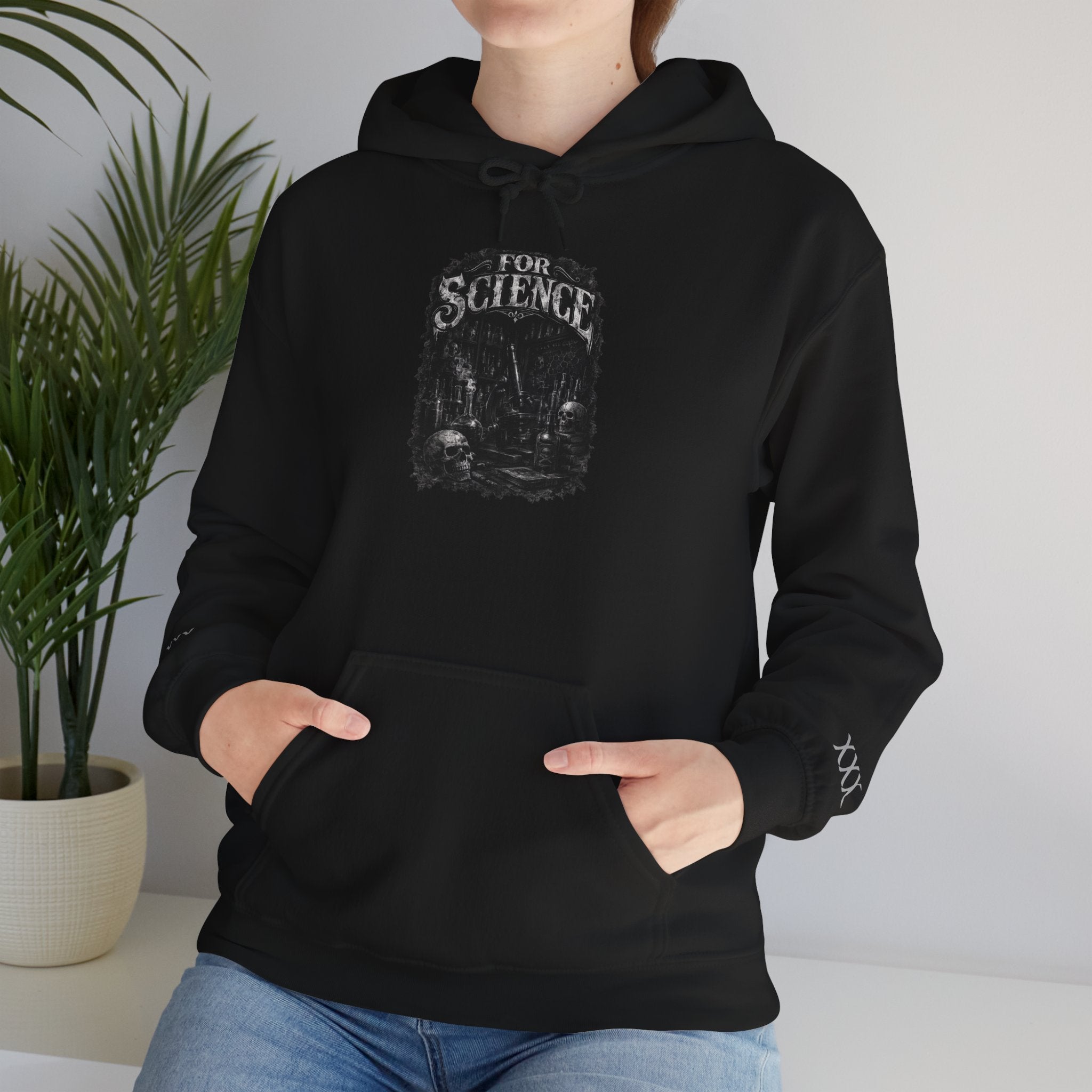 For Science Hoodie — Vintage ' FOR SCIENCE' Pullover
