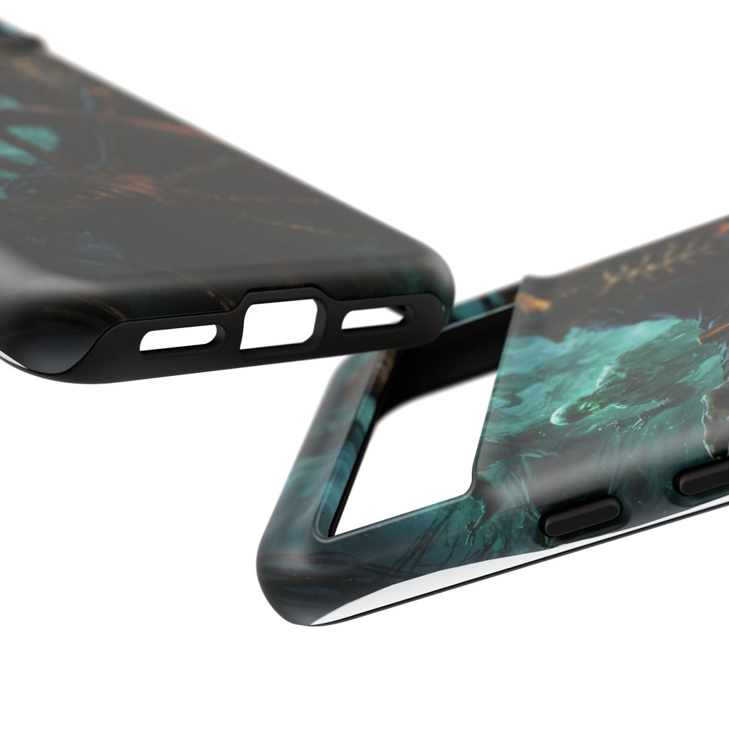 Pirate Skeleton Phone Case — Haunted Ship Captain iPhone Cover