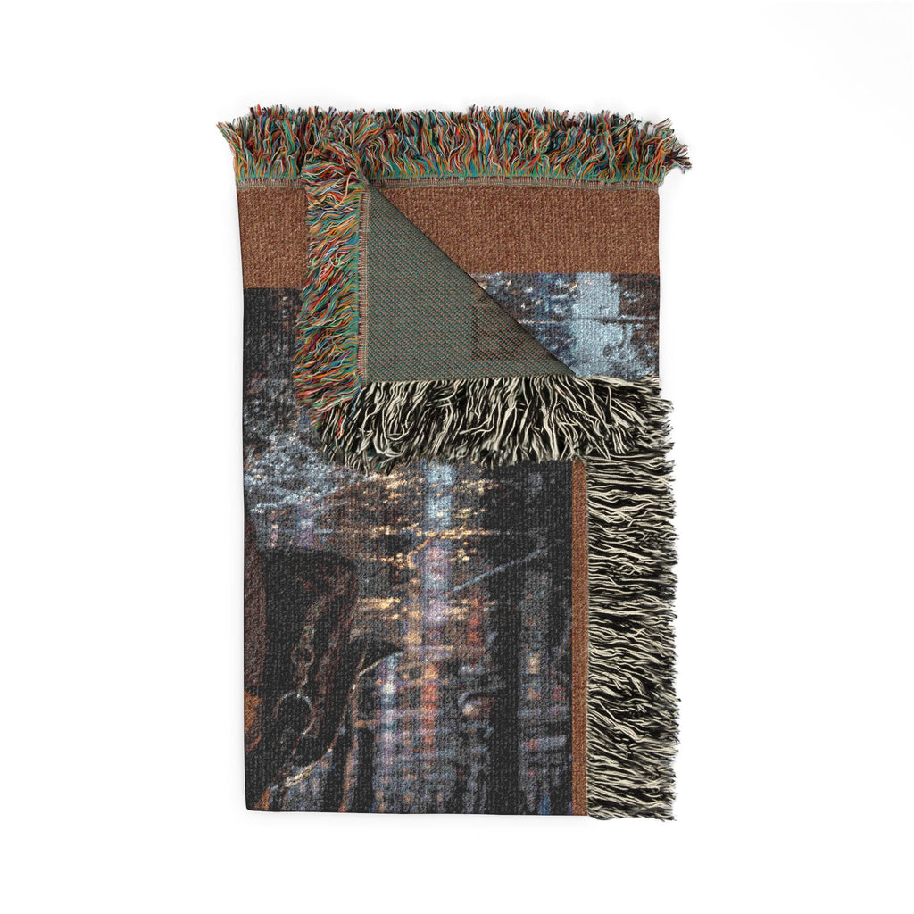 Messenger Otter Woven Blanket
