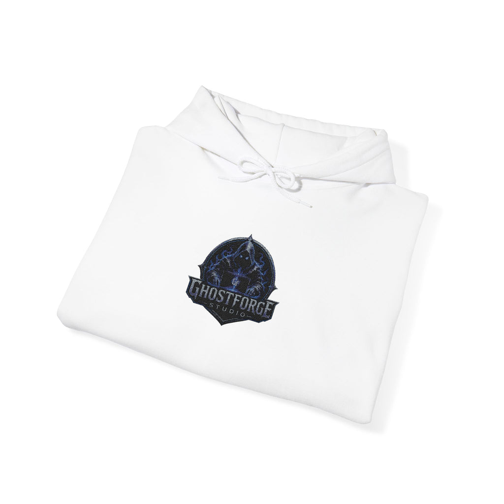 GhostForge Logo Hoodie — Graphic Wraith Hooded Sweatshirt