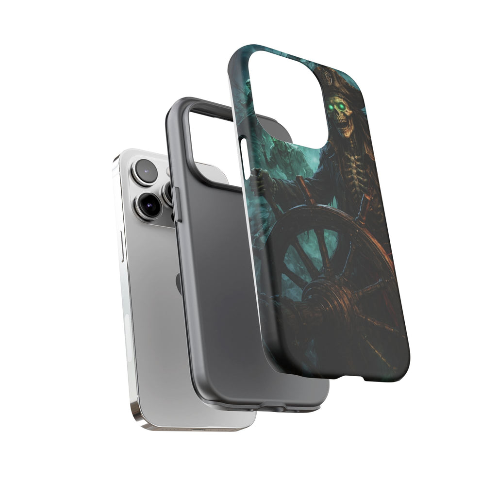 Pirate Skeleton Phone Case — Haunted Ship Captain iPhone Cover