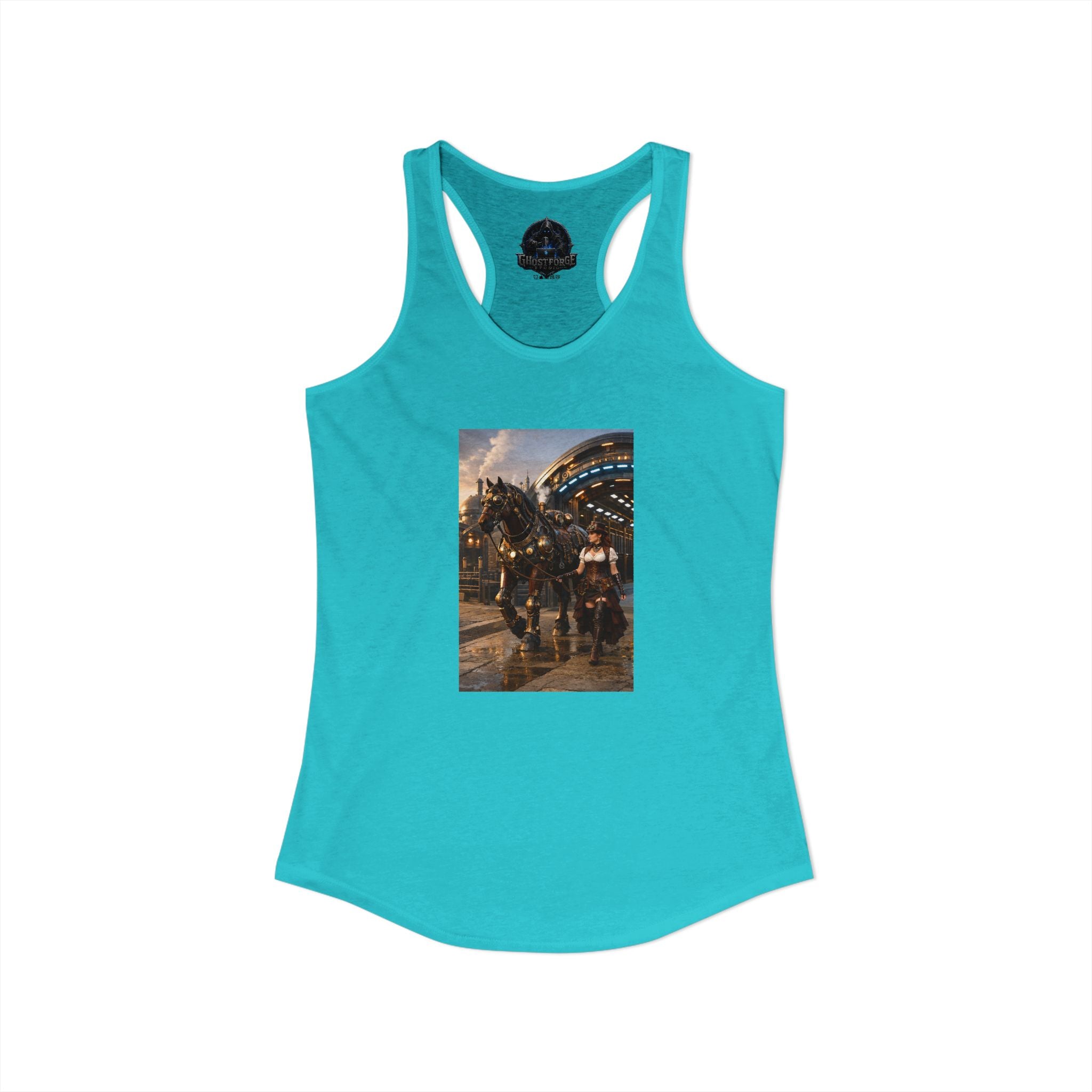 Women's Steampunk Racerback Tank