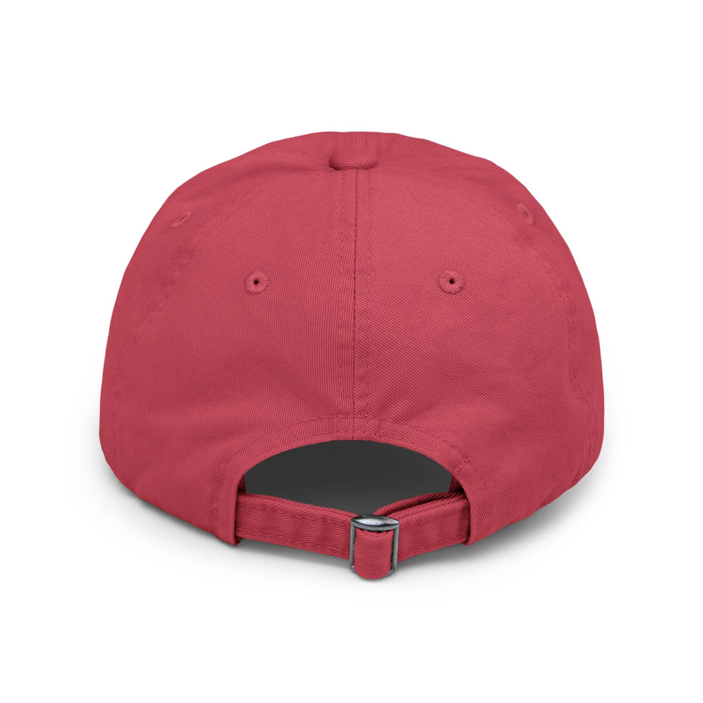 Distressed Raven & Skull Cap — Gothic Vintage Baseball Hat
