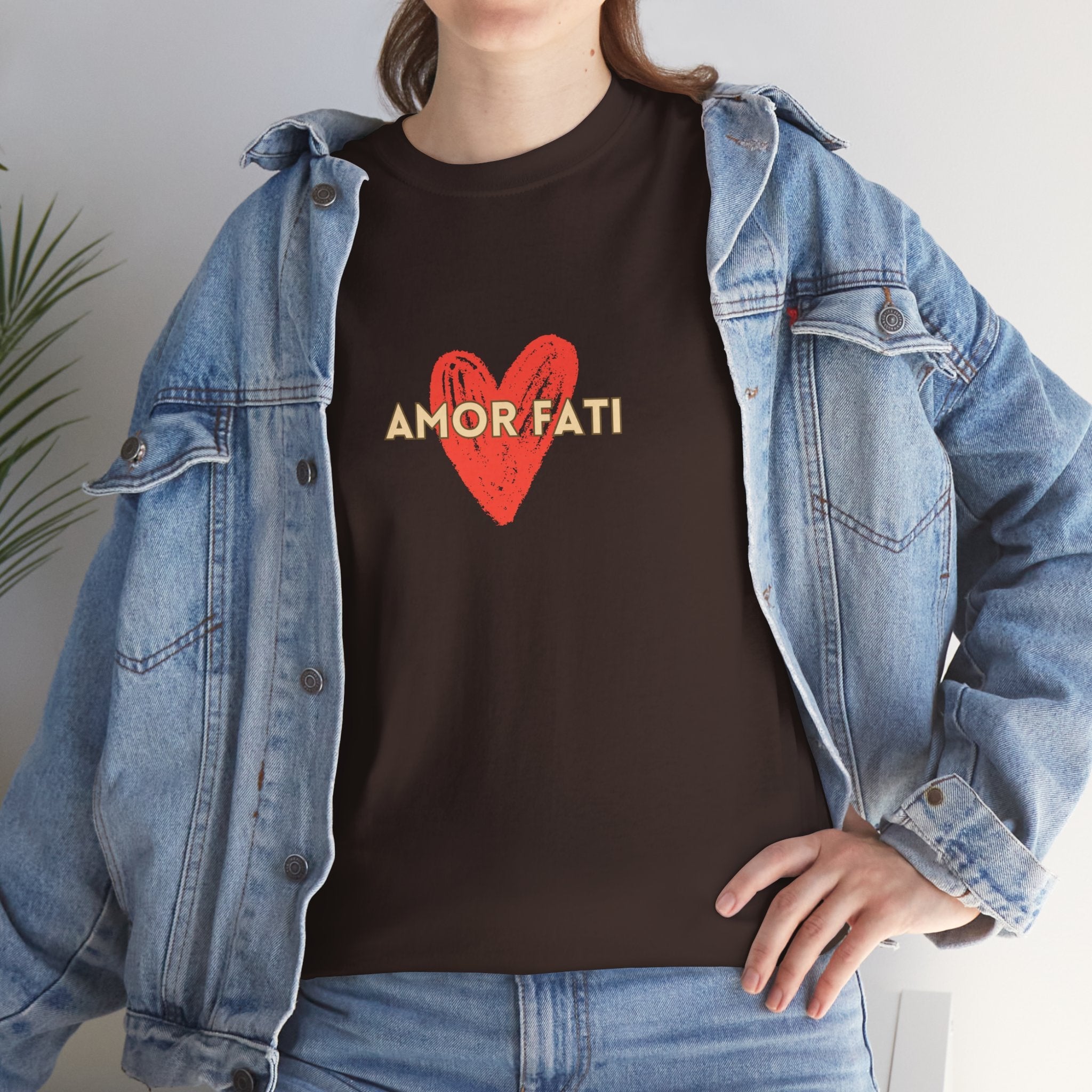 Amor Fati Unisex T-Shirt, Heavy Cotton Tee