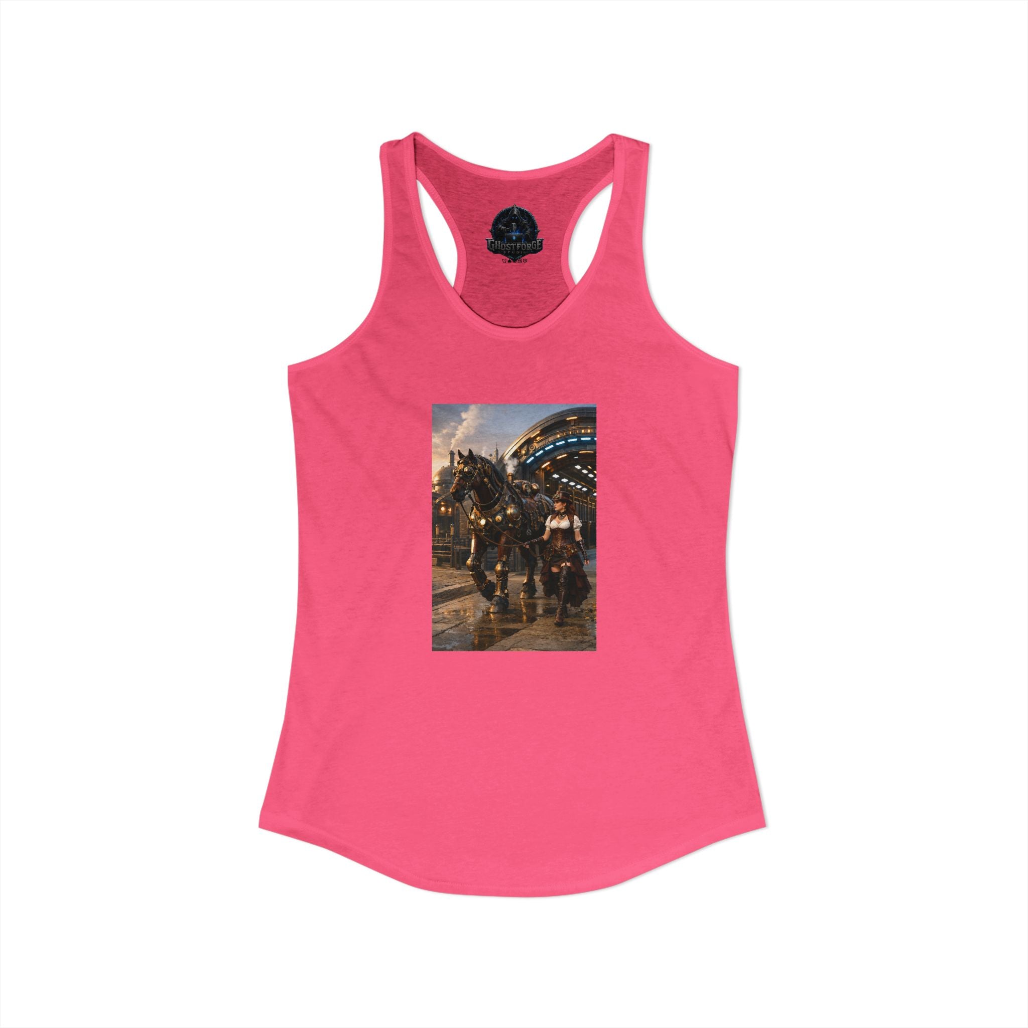Women's Steampunk Racerback Tank