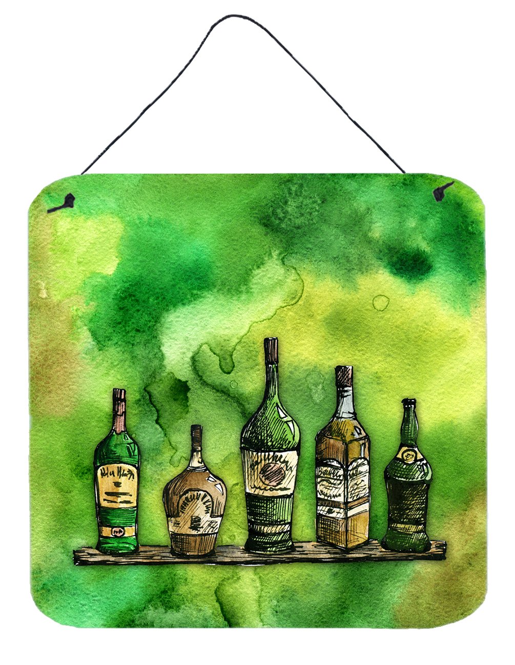 Irish Whiskey Bottle Wall or Door Hanging Prints BB5765DS66